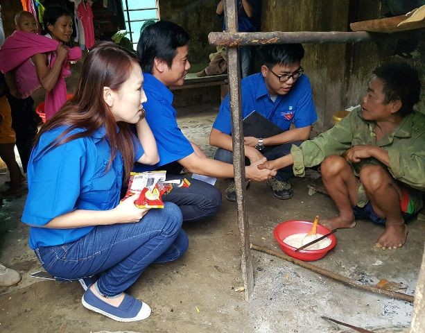 Chương trình ủng hộ đồng bào miền Trung bị lũ lụt của cộng đồng du học sinh VN tại Hàn Quốc - ảnh 1